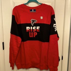 Atlanta Falcons Miller Lite Men’s Fleece Sweatshirt Size XL NWT